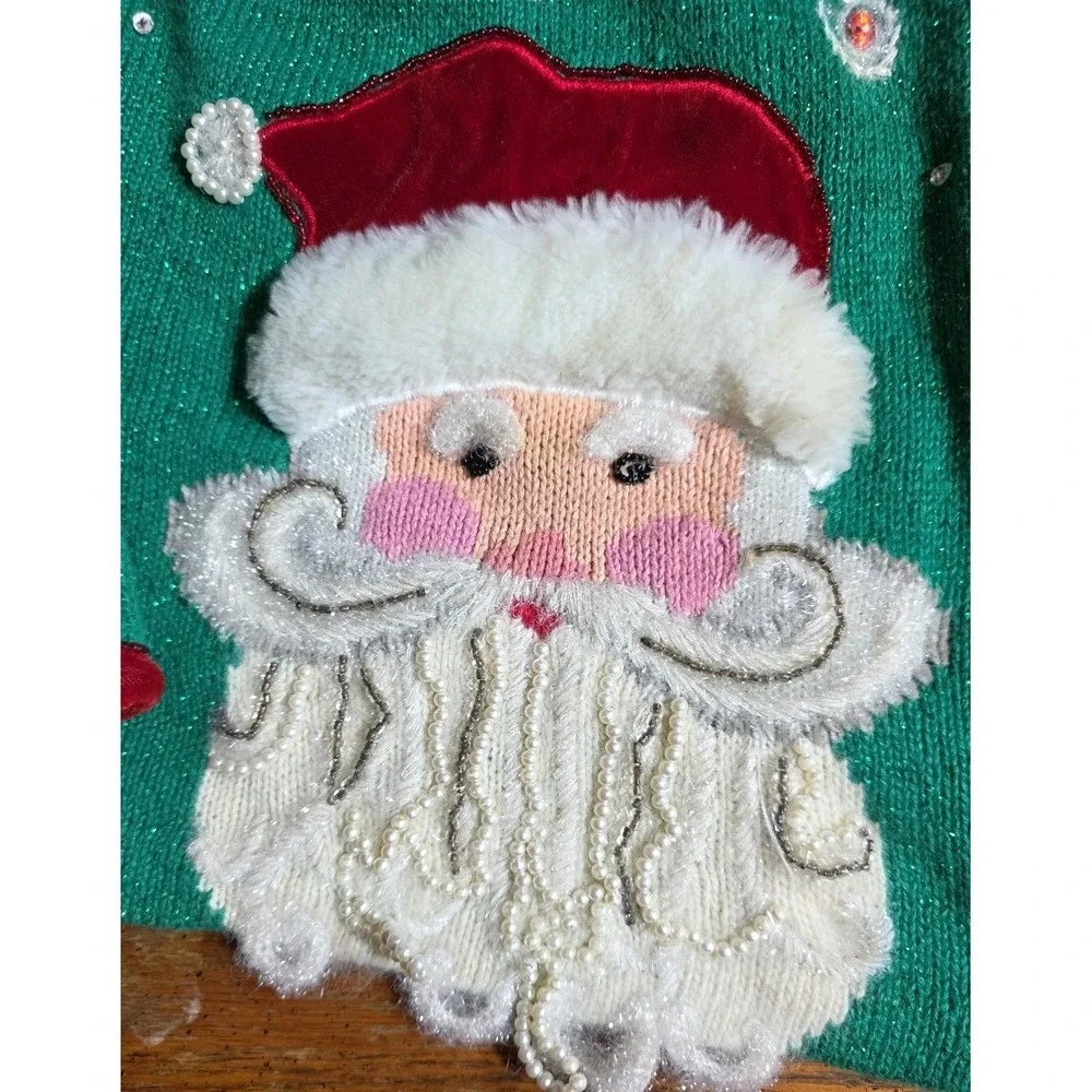 Design Options by Philip and Jane Gordon Womens Christmas Sweater Size M Vintage